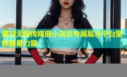 星空无限传媒最小演员专属展示平台聚焦新星力量