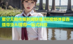 星空无限传媒新闻联播3短视频弹幕直播带货AI推荐一站式科技