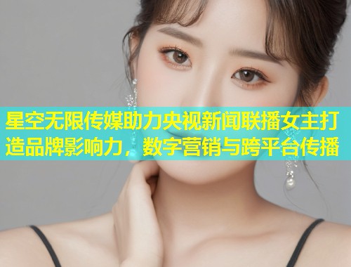 星空无限传媒助力央视新闻联播女主打造品牌影响力，数字营销与跨平台传播  第2张