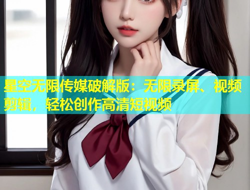 星空无限传媒破解版：无限录屏、视频剪辑，轻松创作高清短视频  第2张
