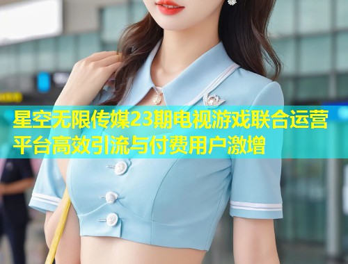 星空无限传媒23期电视游戏联合运营平台高效引流与付费用户激增  第1张