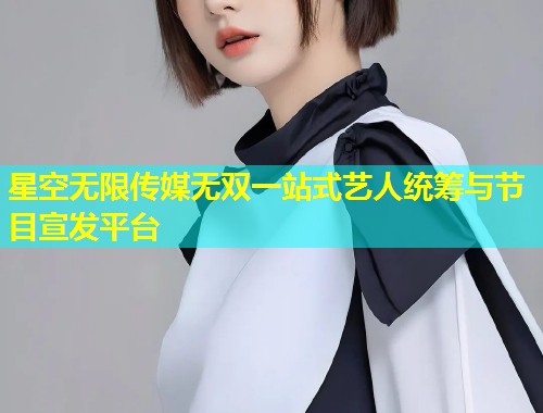 星空无限传媒无双一站式艺人统筹与节目宣发平台  第1张