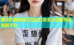 星空无限传媒王拉拉打造全方位数字营销新平台