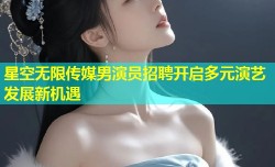 星空无限传媒男演员招聘开启多元演艺发展新机遇