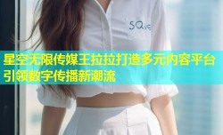 星空无限传媒王拉拉打造多元内容平台引领数字传播新潮流